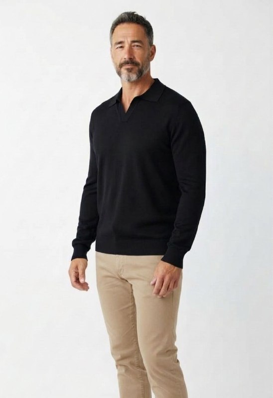 Polo maniche lunghe