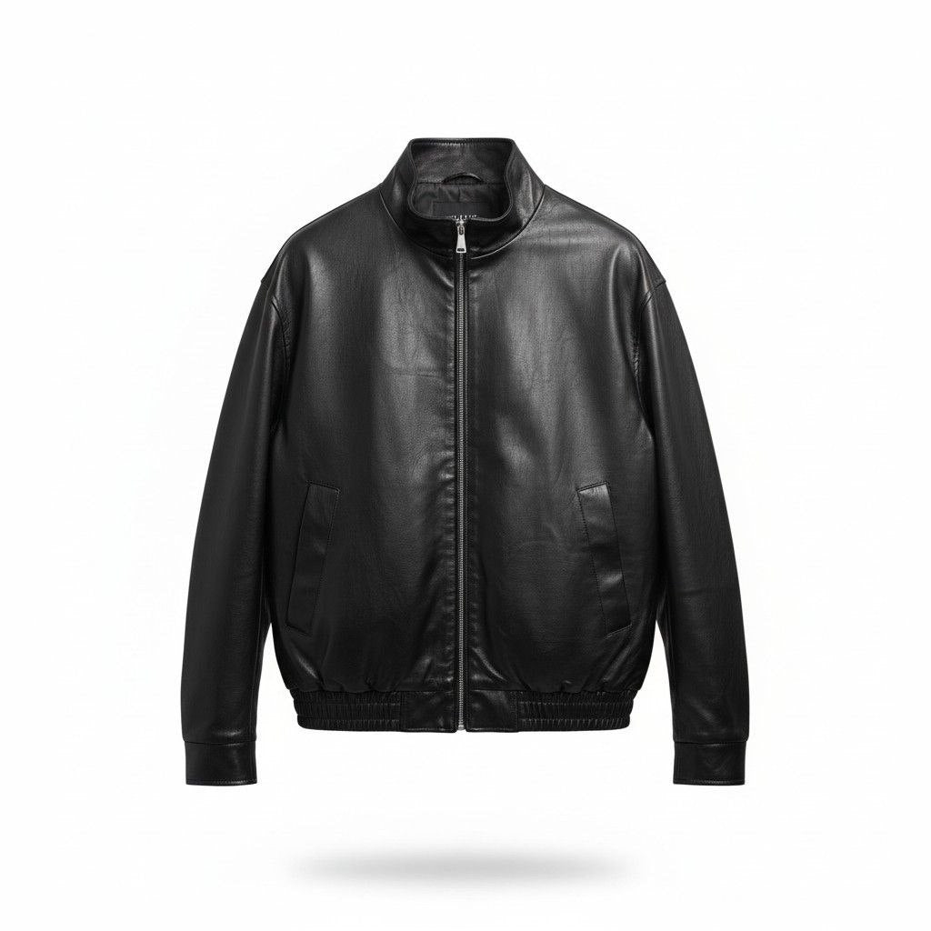 Giacca bomber eco pelle