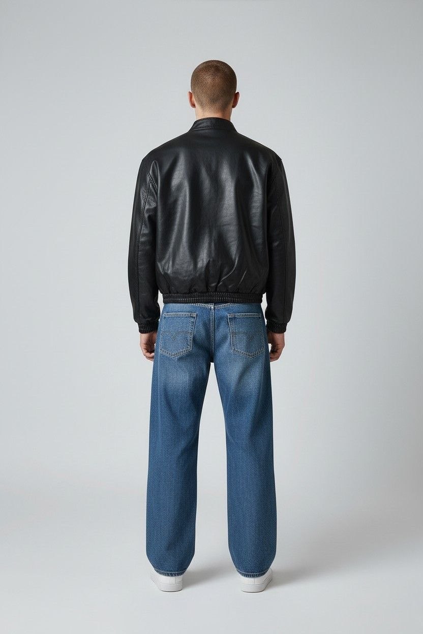 Giacca bomber eco pelle