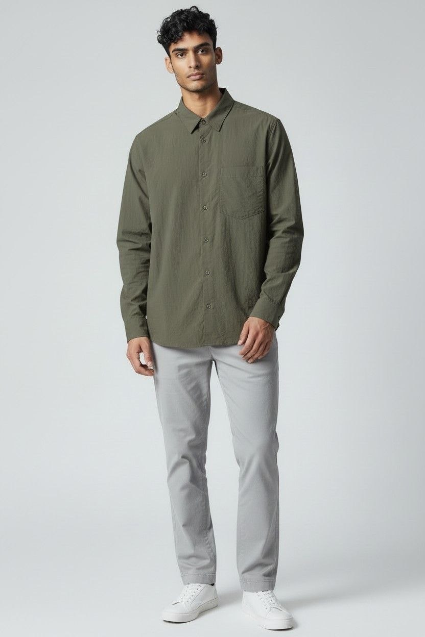 Camicia-Giacca tessuto tecnico
