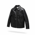 Giacca Crop eco pelle