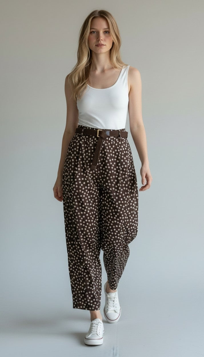 Pantaloni a pois