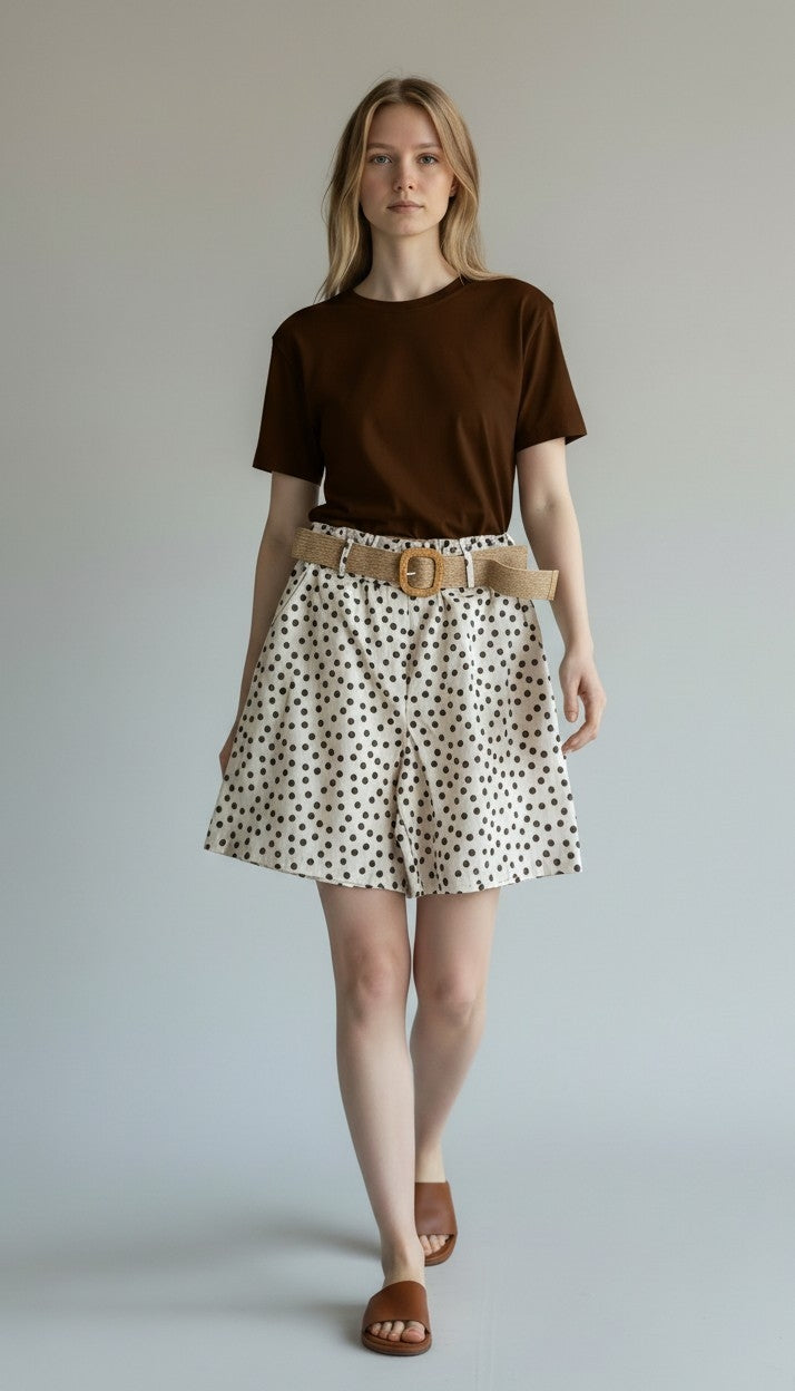 Shorts a pois