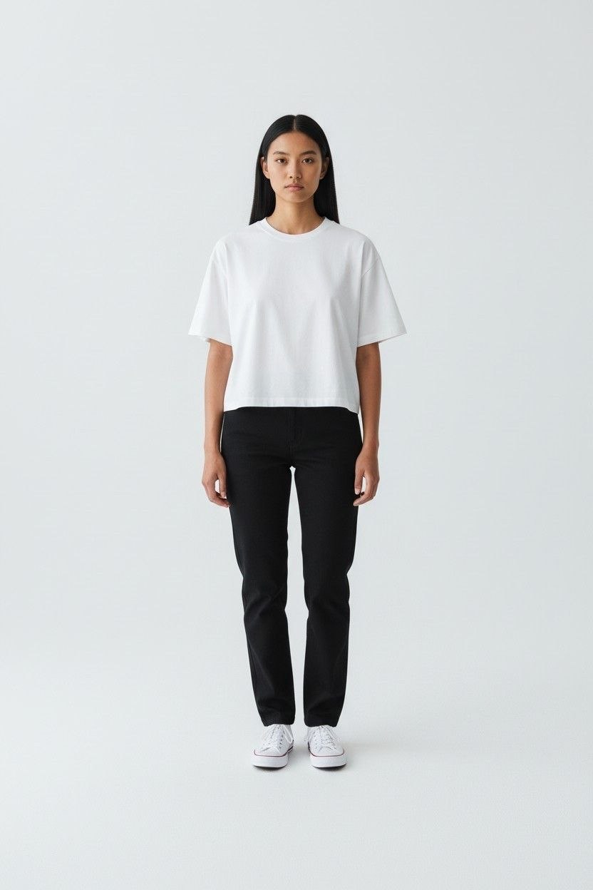 T-shirt crop