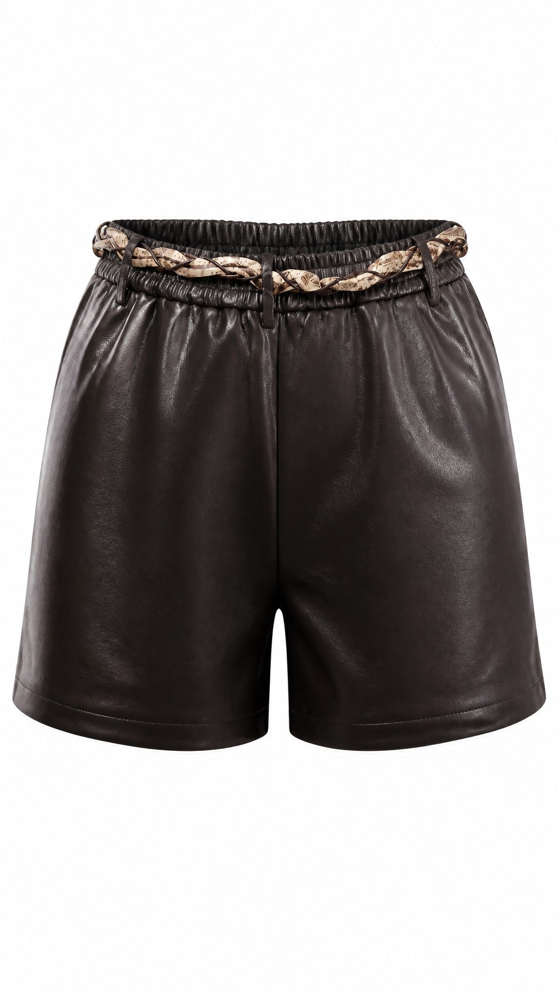 Shorts in ecopelle