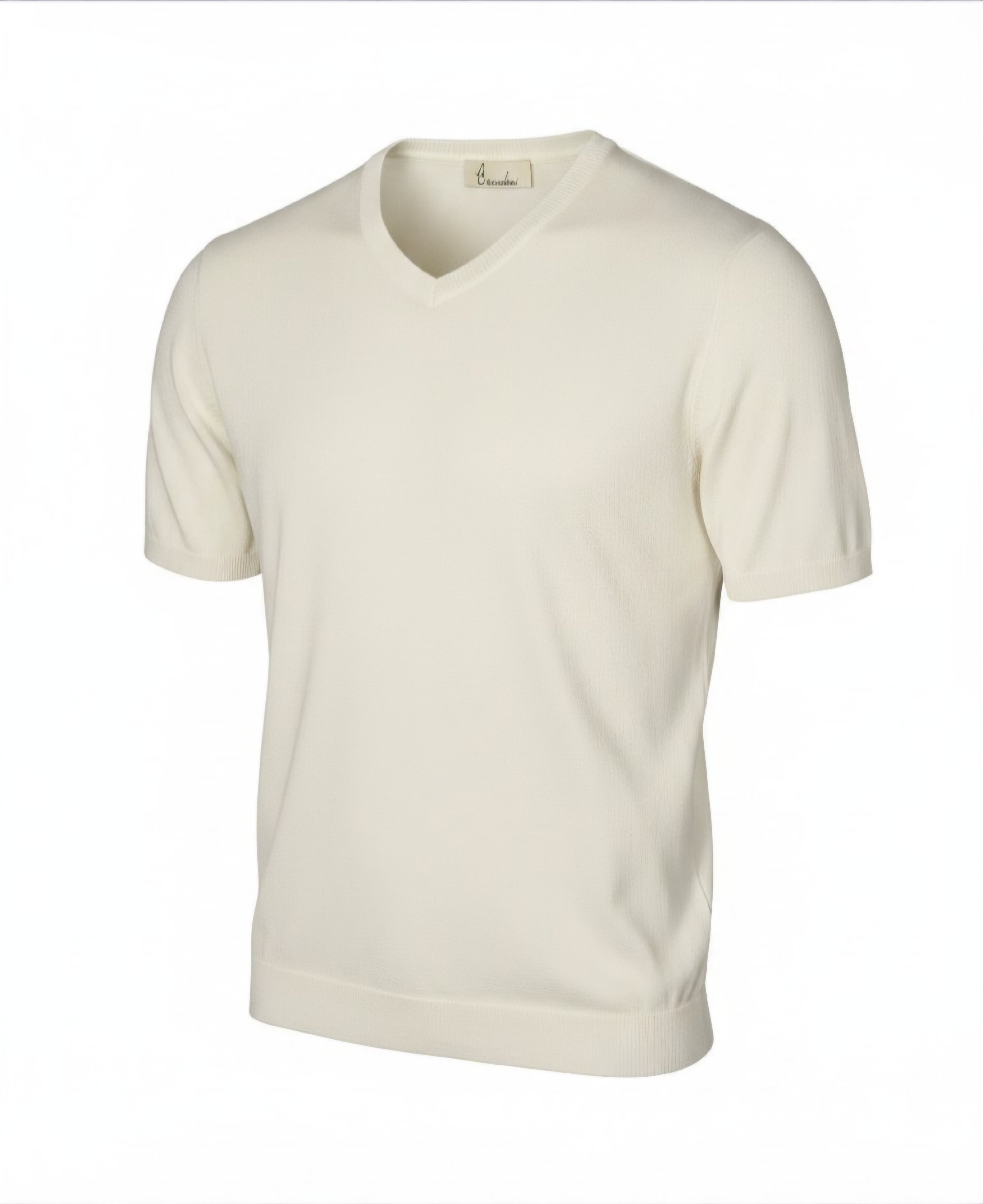 T-shirt collo a V