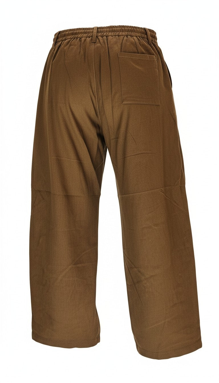 Pantalone baggy lino