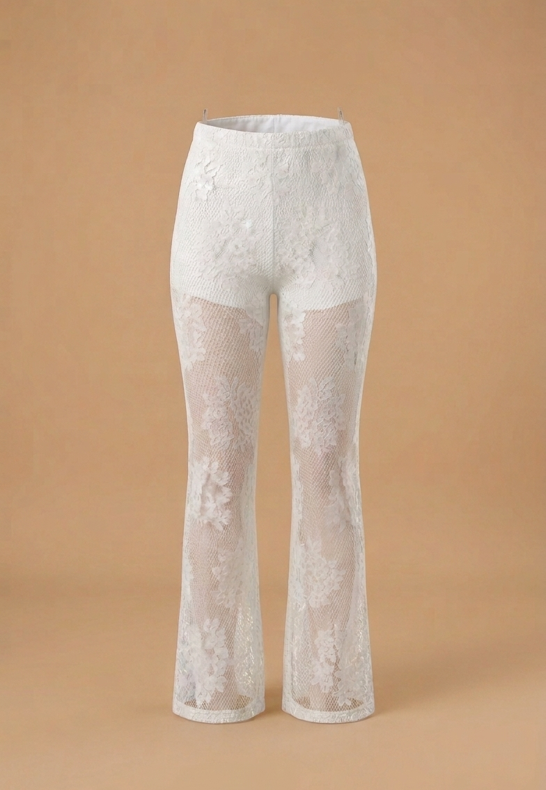 Pantaloni crochet